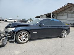 Salvage cars for sale at Corpus Christi, TX auction: 2015 BMW 740 LD Xdrive