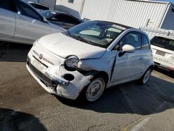 Fiat salvage cars for sale: 2015 Fiat 500 Lounge