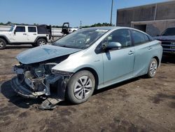 Salvage cars for sale at Fredericksburg, VA auction: 2016 Toyota Prius