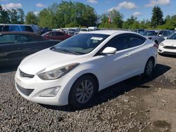 Salvage cars for sale at Portland, OR auction: 2016 Hyundai Elantra SE