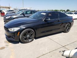Salvage cars for sale at Grand Prairie, TX auction: 2015 BMW 428 I