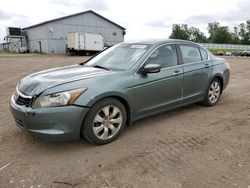 Salvage cars for sale from Copart Portland, MI: 2008 Honda Accord EX
