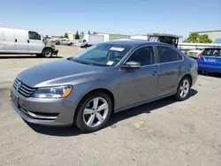 Volkswagen salvage cars for sale: 2014 Volkswagen Passat SE