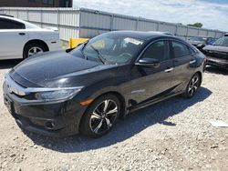 Honda Civic Touring Vehiculos salvage en venta: 2017 Honda Civic Touring