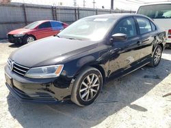 Volkswagen salvage cars for sale: 2015 Volkswagen Jetta SE