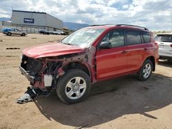 Salvage cars for sale at Colorado Springs, CO auction: 2010 Toyota Rav4