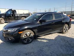 Salvage cars for sale from Copart Haslet, TX: 2018 Honda Civic EX