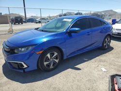 Salvage cars for sale at North Las Vegas, NV auction: 2019 Honda Civic LX