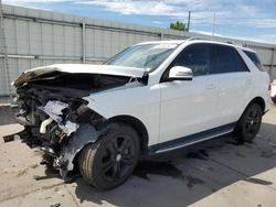 Mercedes-Benz salvage cars for sale: 2014 Mercedes-Benz ML 350 Bluetec