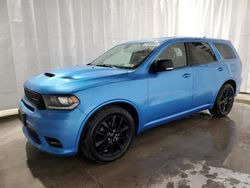 Salvage cars for sale at Leroy, NY auction: 2018 Dodge Durango R/T