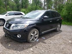 Vehiculos salvage en venta de Copart Bowmanville, ON: 2015 Nissan Pathfinder S