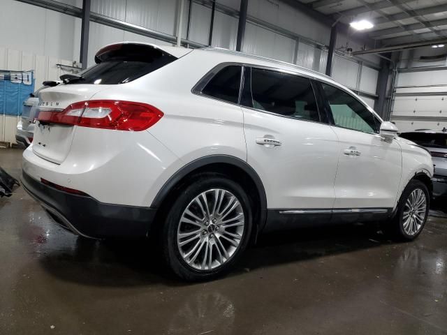 2018 Lincoln MKX Reserve