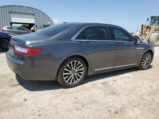 2017 Lincoln Continental Select