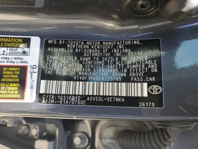 2012 Toyota Camry Base