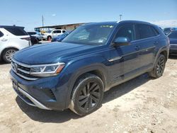 Salvage cars for sale at Temple, TX auction: 2022 Volkswagen Atlas Cross Sport SE