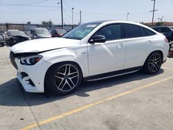 Salvage cars for sale at Los Angeles, CA auction: 2021 Mercedes-Benz GLE Coupe AMG 53 4matic