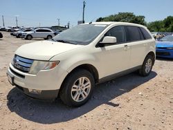 Salvage cars for sale at Oklahoma City, OK auction: 2008 Ford Edge SEL