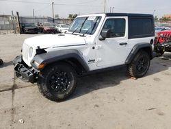 Jeep Wrangler Sport salvage cars for sale: 2023 Jeep Wrangler Sport