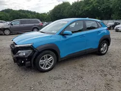 Salvage cars for sale at North Billerica, MA auction: 2022 Hyundai Kona SEL