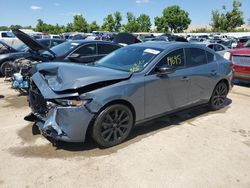 Salvage cars for sale at Bridgeton, MO auction: 2023 Mazda 3 Preferred