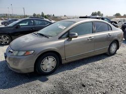 Vehiculos salvage en venta de Copart Mentone, CA: 2007 Honda Civic Hybrid