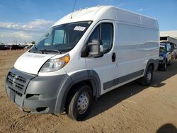 Salvage trucks for sale at Brighton, CO auction: 2018 Dodge RAM Promaster 2500 2500 High