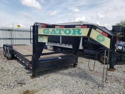 Salvage trucks for sale at Louisville, KY auction: 2018 Gato Gooseneck