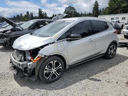 Chevrolet Bolt ev Premier salvage cars for sale: 2020 Chevrolet Bolt EV Premier