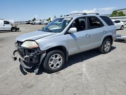 Salvage cars for sale at Bakersfield, CA auction: 2001 Acura MDX Touring