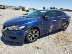 Carros salvage sin ofertas aún a la venta en subasta: 2016 Nissan Maxima 3.5S