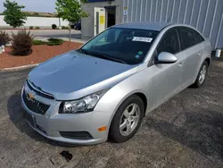 Salvage cars for sale at Mcfarland, WI auction: 2014 Chevrolet Cruze LT