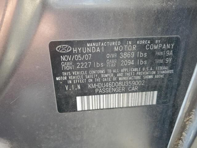 2008 Hyundai Elantra GLS