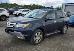 Salvage cars for sale at Duryea, PA auction: 2009 Acura MDX Technology