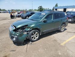 Subaru Outback Vehiculos salvage en venta: 2013 Subaru Outback 2.5I Premium