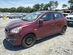 Vehiculos salvage en venta de Copart Byron, GA: 2017 Mitsubishi Mirage ES