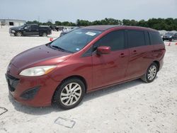 Mazda 5 salvage cars for sale: 2012 Mazda 5