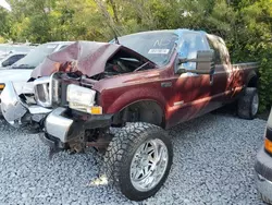 Salvage trucks for sale at Cahokia Heights, IL auction: 2004 Ford F350 SRW Super Duty