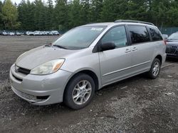 Toyota Sienna le salvage cars for sale: 2004 Toyota Sienna LE