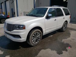 Salvage cars for sale at Dunn, NC auction: 2017 Lincoln Navigator Select