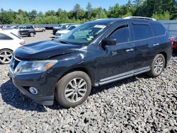 Nissan salvage cars for sale: 2014 Nissan Pathfinder S