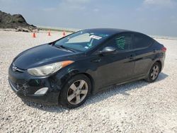 Salvage cars for sale at New Braunfels, TX auction: 2012 Hyundai Elantra GLS