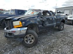 Salvage trucks for sale at Cahokia Heights, IL auction: 2001 Ford F250 Super Duty