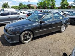 Salvage cars for sale at New Britain, CT auction: 1998 BMW 540 I Automatic