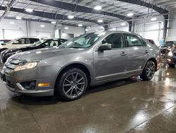 Salvage cars for sale at Ham Lake, MN auction: 2012 Ford Fusion SEL