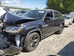 Volkswagen salvage cars for sale: 2021 Volkswagen Atlas Cross Sport SE