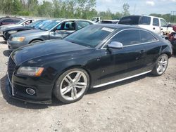 Salvage cars for sale at Leroy, NY auction: 2012 Audi S5 Premium Plus