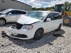 Salvage cars for sale at Wayland, MI auction: 2017 Dodge Grand Caravan SXT