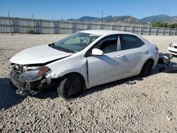 Salvage cars for sale at Magna, UT auction: 2017 Toyota Corolla L