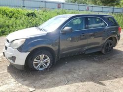 Vehiculos salvage en venta de Copart Davison, MI: 2012 Chevrolet Equinox LS