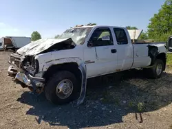 Salvage trucks for sale at Columbia Station, OH auction: 2002 GMC New Sierra K3500